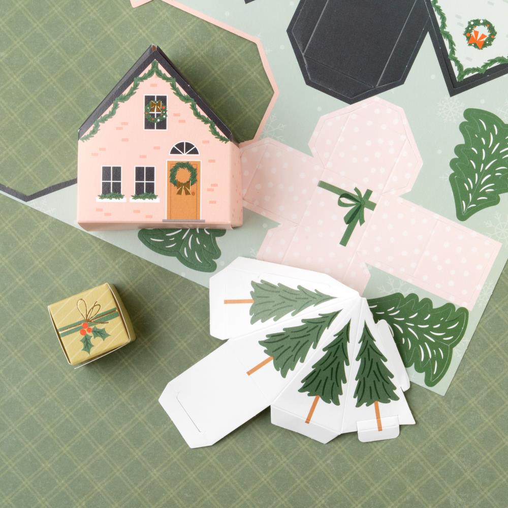 Crate Paper - Holly Jolly Holiday papír karácsonyi falu - 5. kép
