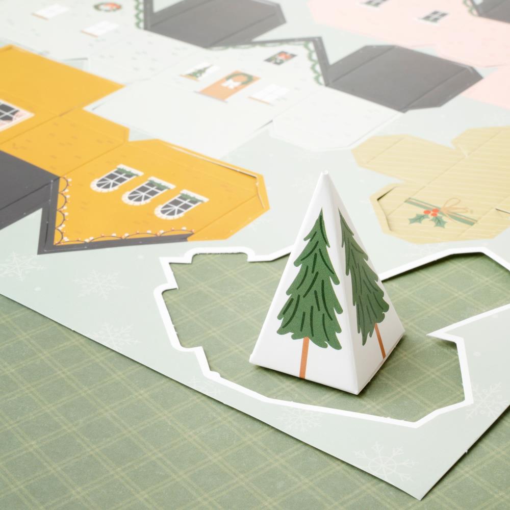 Crate Paper - Holly Jolly Holiday papír karácsonyi falu - 4. kép