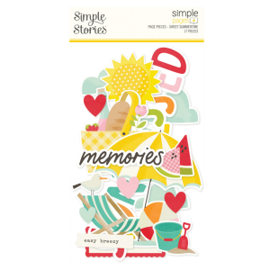 Simple Stories papírkivágatok – Sweet Summertime