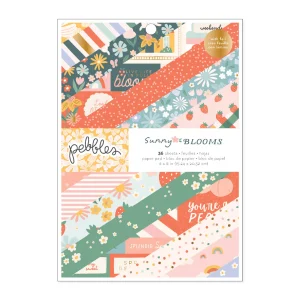 Pebbles Sunny Bloom 6"x8" papírkészlet