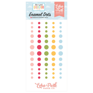 Echo Park Paper enamel pöttyök - Have A Great Summer