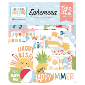 Echo Park Paper kivágatok – Have A Great Summer
