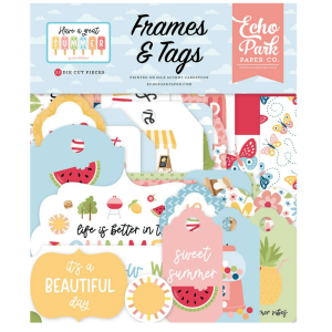 Echo Park Paper Frames&Tags kivágatok – Have A Great Summer