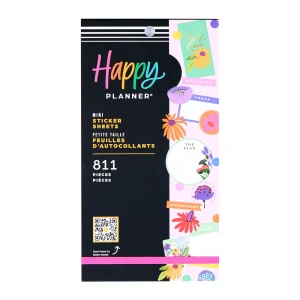 Happy Planner kiegészítő matricacsomag – Brilliant Blooms