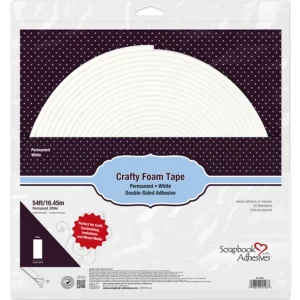 Scrapbook Adhesives habosított 3D ragasztószalag - fehér (16 m)