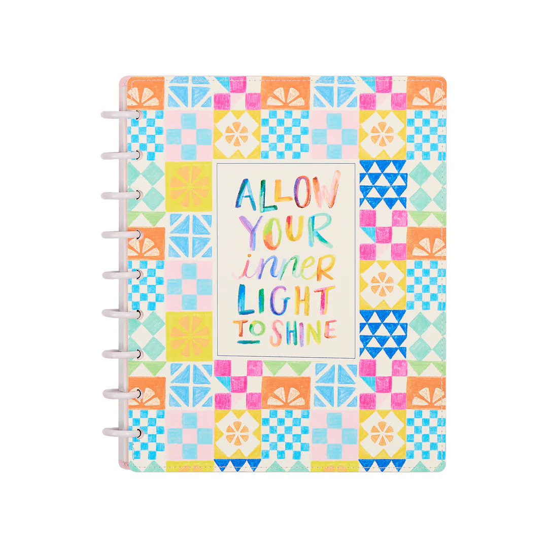 Happy Planner DELUXE Classic discbound jegyzetfüzet – Sunshine Splash