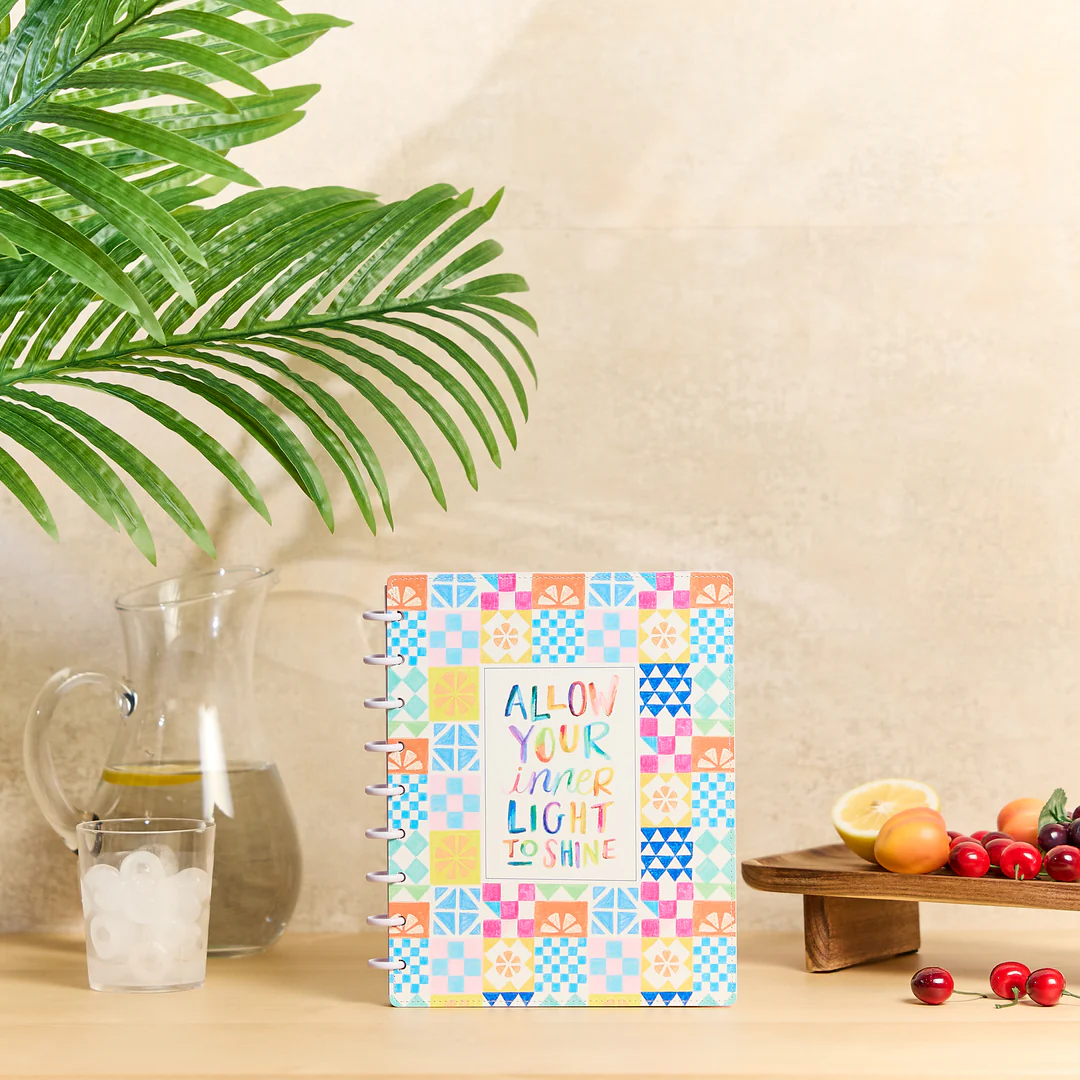 Happy Planner DELUXE Classic discbound jegyzetfüzet – Sunshine Splash - Image 3
