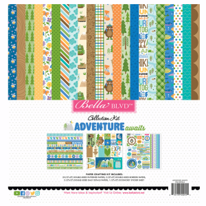 Bella BLVD Collection Kit 12"X12" - Adventure Awaits