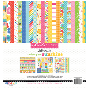 Bella BLVD Collection Kit 12"X12" - Walking on Sunshine