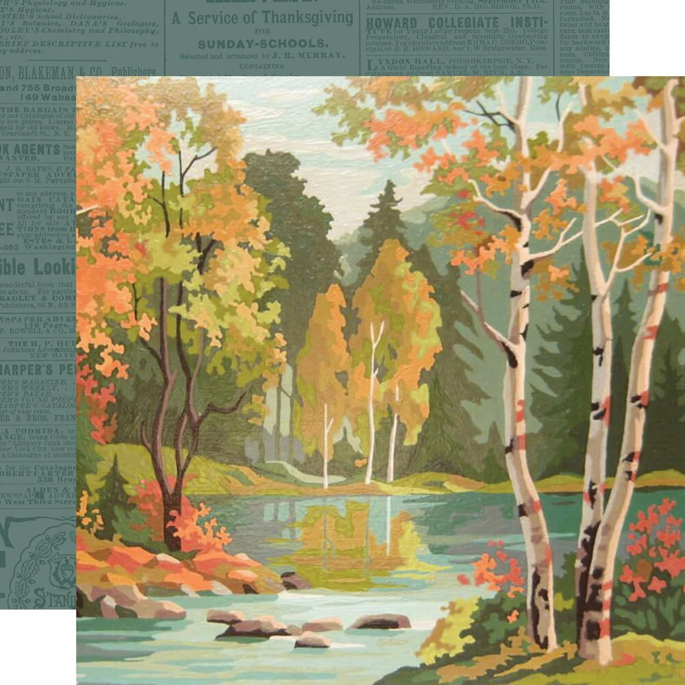 Simple Stories Pumpkins & Plaid collection kit 12"×12" - 2. kép