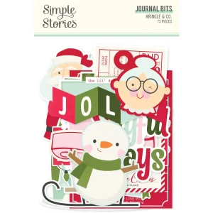 Simple Stories Kringle & Co. Journal Bits & Pieces papírkivágatok