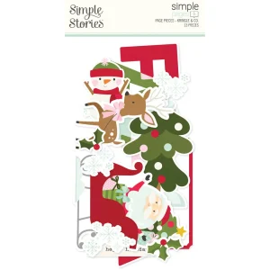 Simple Stories Kringle & Co. Simple Pages papírkivágatok