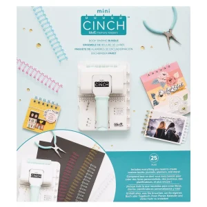 We R Makers Mini Cinch spirálozó/könyvkötő gép kezdőcsomag