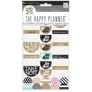 Happy Planner kiegészítő matricacsomag – To Do Neutral