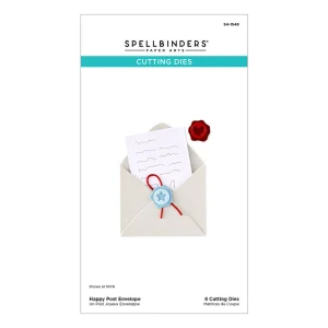 Spellbinders Dear Santa Happy Post Envelope vágósablon készlet