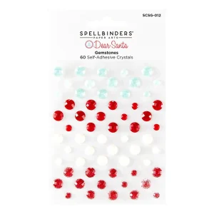 Spellbinders Dear Santa Gemstones öntapadós strasszkövek