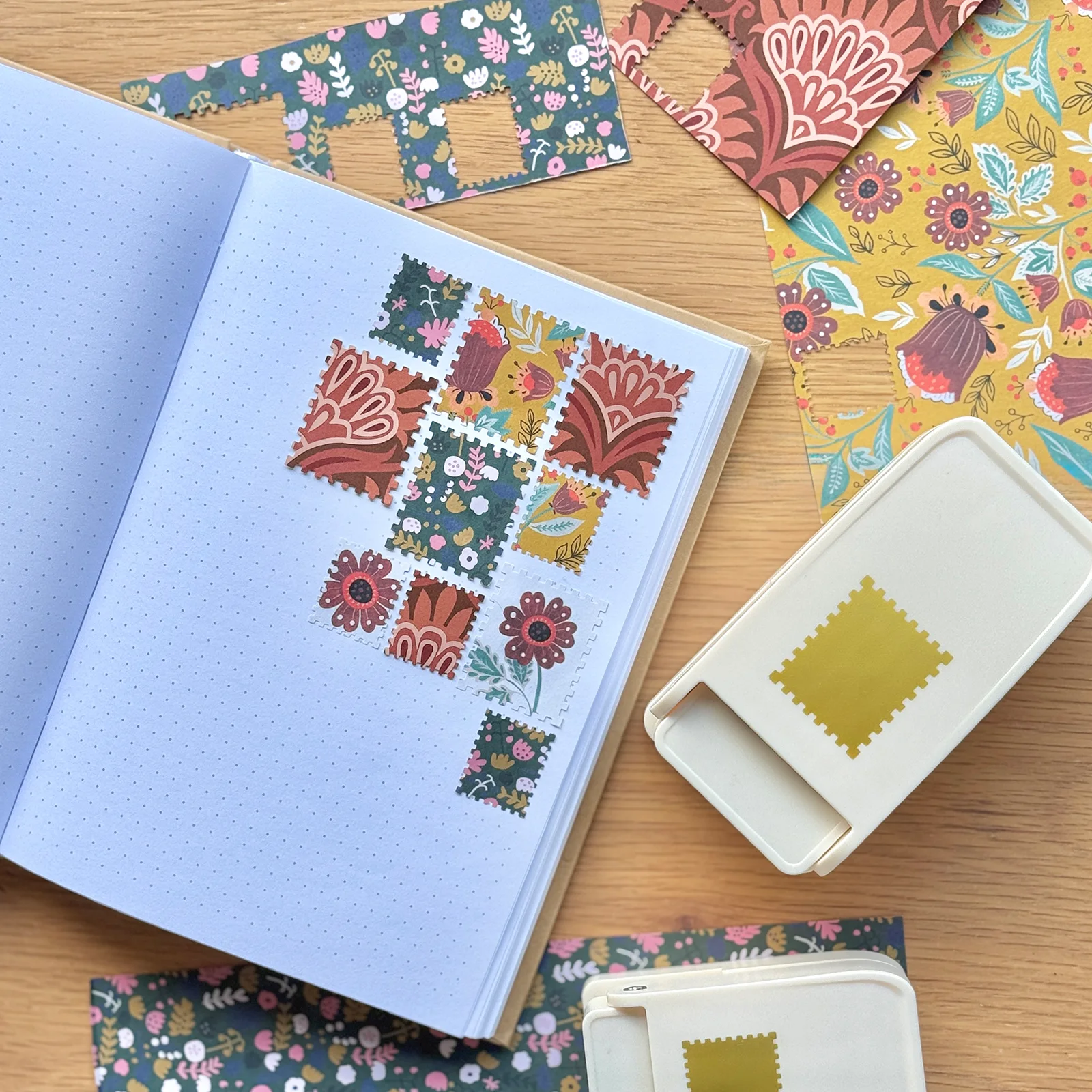 Vaessen Creative Bélyeglyukasztó Medium 2,5x2,1 cm - 3. kép