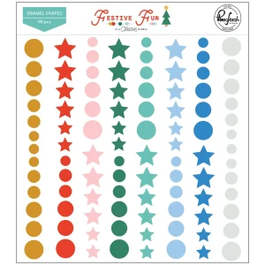 Pinkfresh Studio Festive Fun enamel matricák