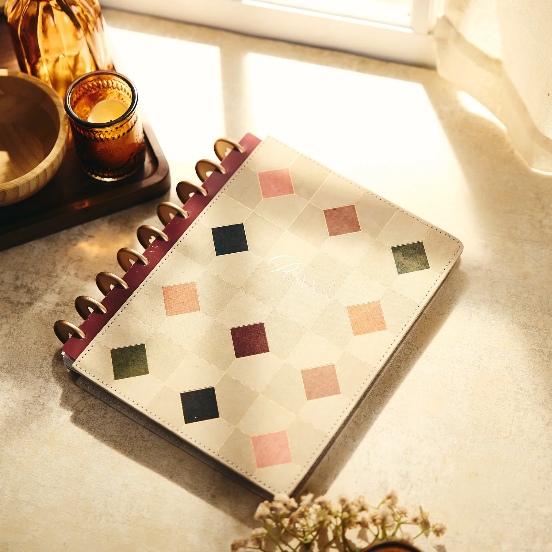 Happy Planner Classic Specialty 12 havi discbound tervező - Amber & Oak - 2. kép