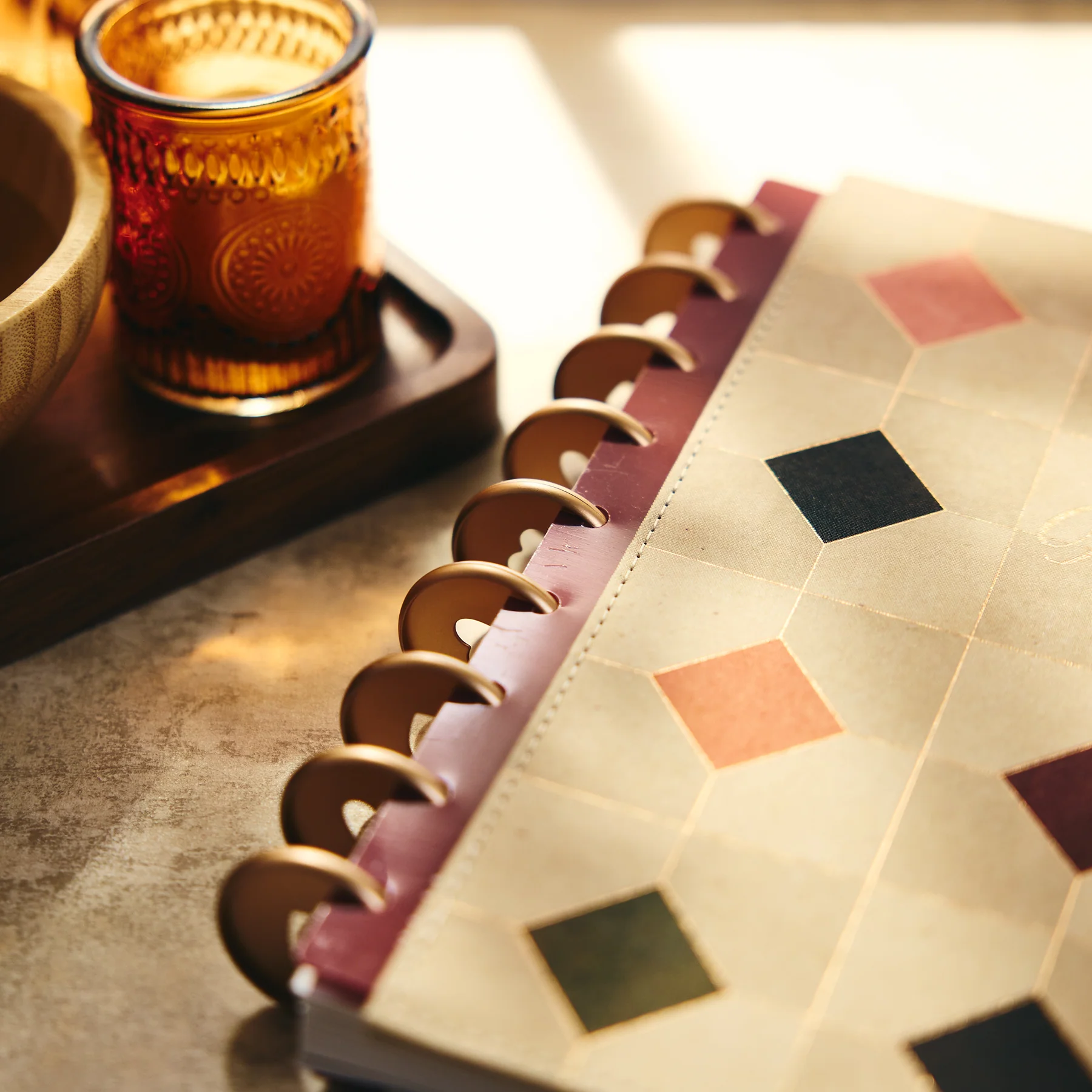 Happy Planner Classic Specialty 12 havi discbound tervező - Amber & Oak - 4. kép