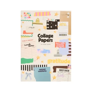 Happy Planner kiegészítő matricacsomag – Collage Papers