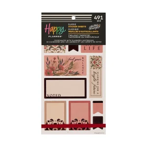 Happy Planner kiegészítő matricacsomag – Twilight Tapestry