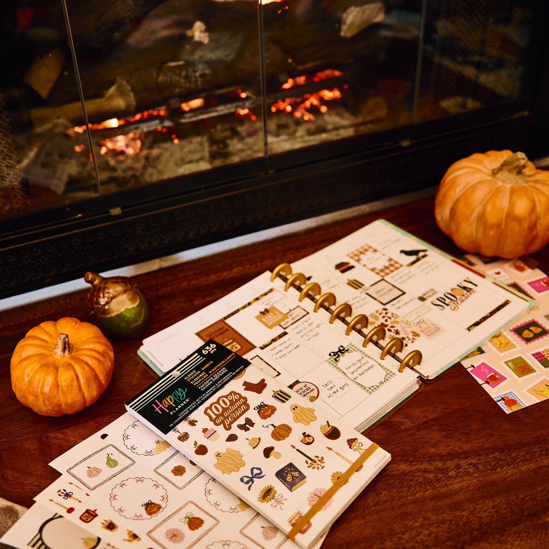 Happy Planner kiegészítő matricacsomag – Favorite Fall Season - 2. kép